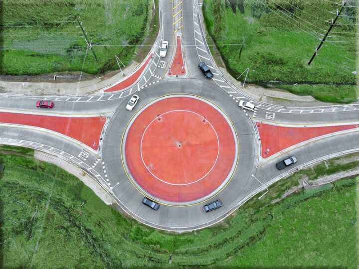 Skyline Drive & Crenshaw Road Intersection Roundabout